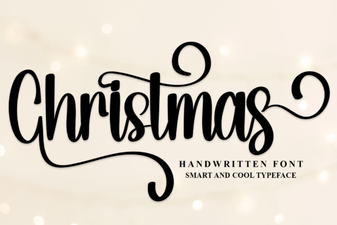 Christmas Script Font Collection for Holiday Designs