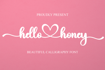 Hello Honey Font: Sweet Handwritten Style for Creative Projects