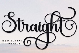 Straight Font: Clean Typography for Modern Design Projects