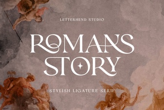 Romans Story Font: Elegant Typography for Storytelling